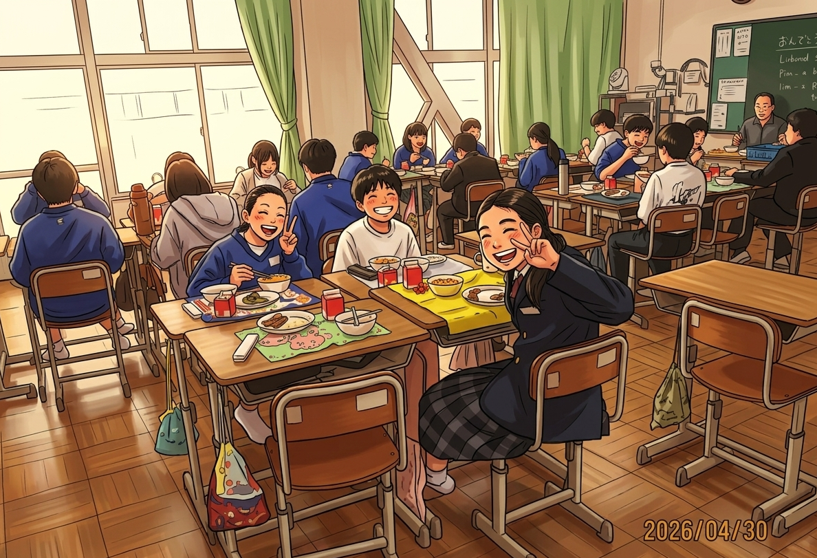 楽しい給食１年生
