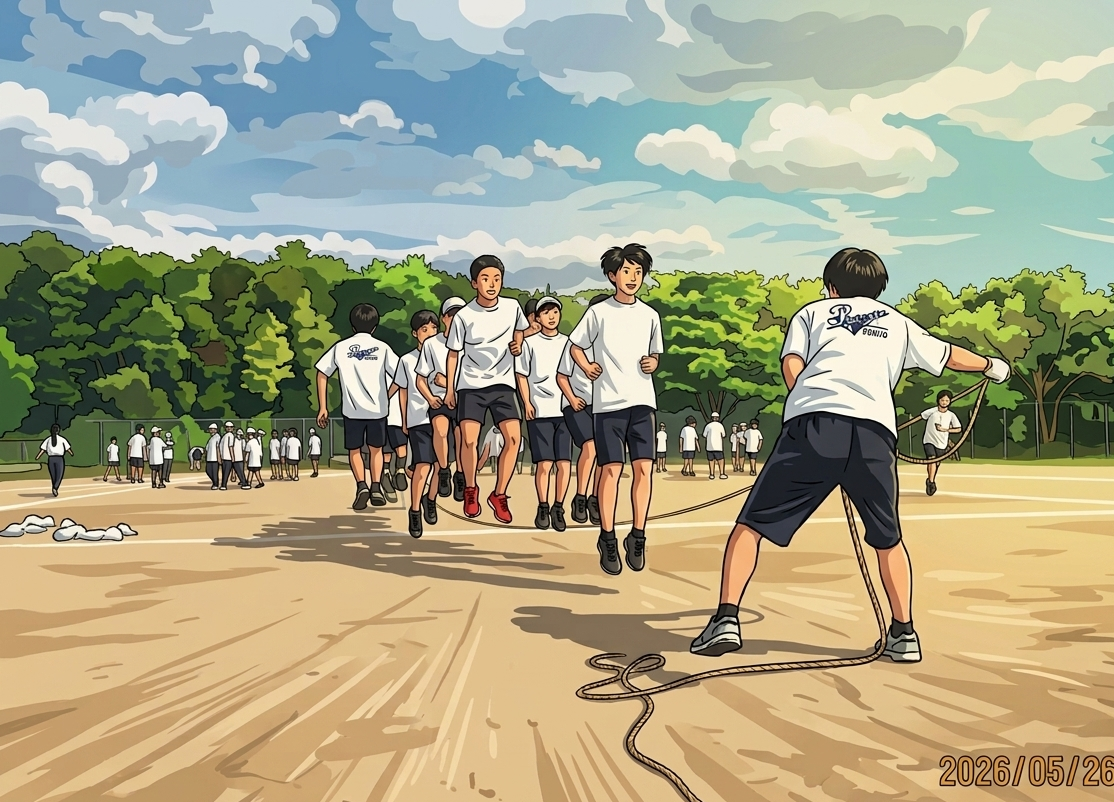 ジャンプイラスト