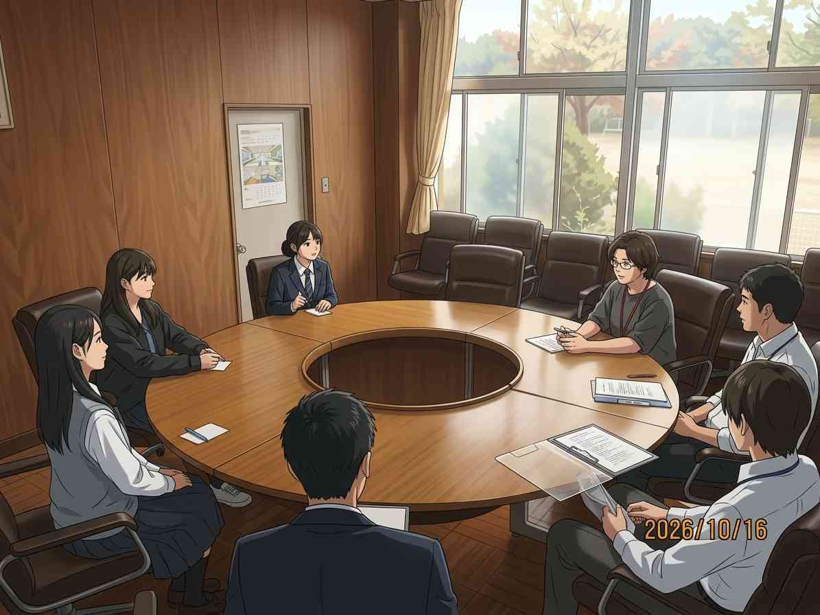 猪名川学3年　企画財政課に質問
